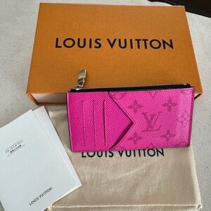 Louis Vuitton Taigarama Coin Card Holder